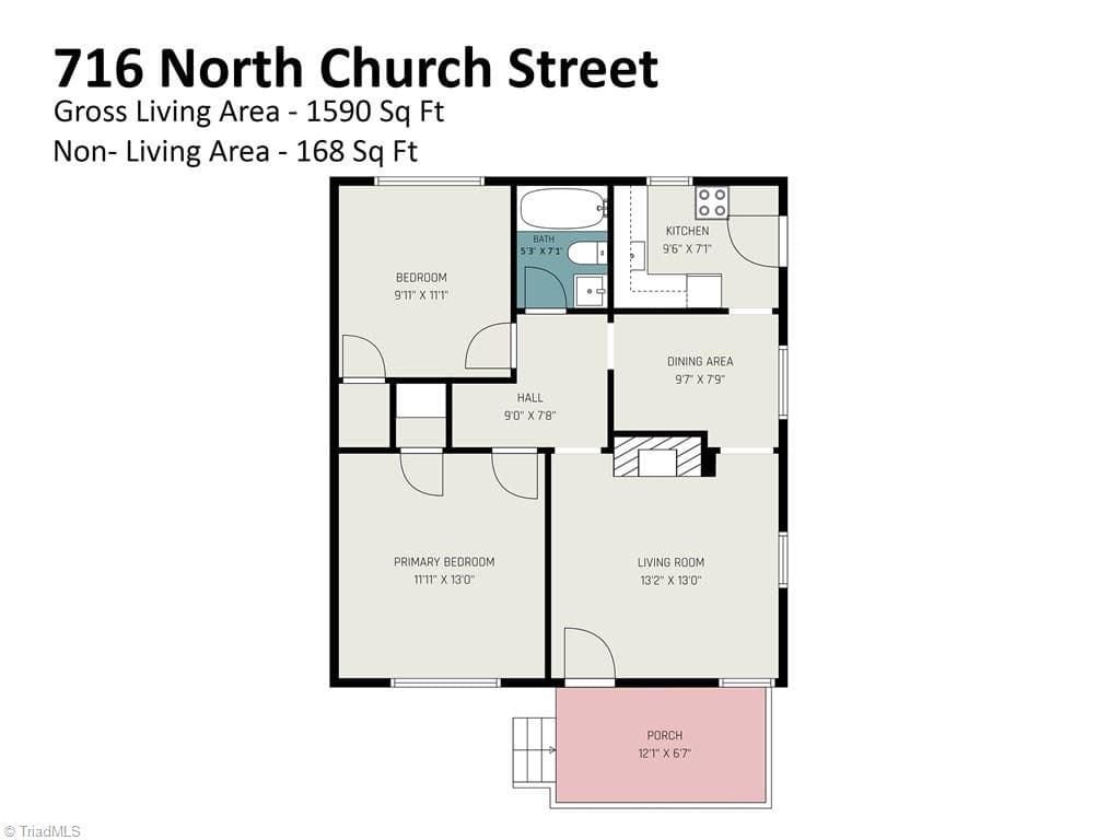 Duplex at 714-716 N Church Street, Burlington NC 27217, Burlington, photo 29 of 42