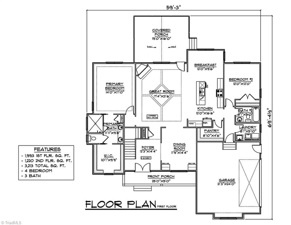 Stick/Site Built at 8429 S Richardsonwood Road, Browns Summit NC 27214, Browns Summit, photo 2 of 5