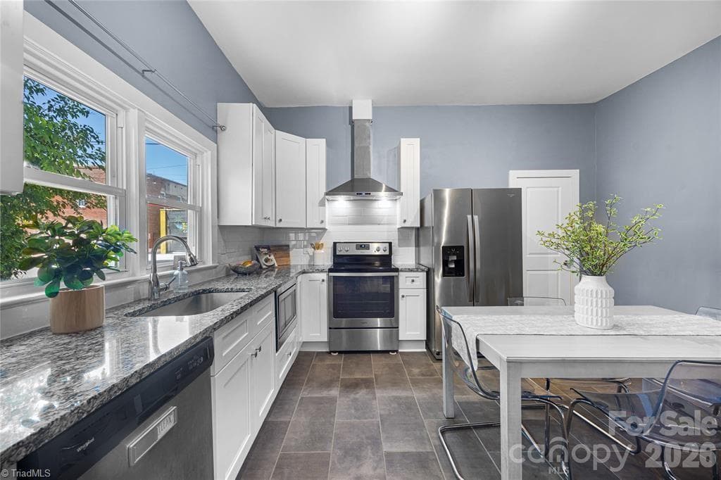 SS appliances - 1108 Pegram Street, Charlotte NC 28205, Charlotte