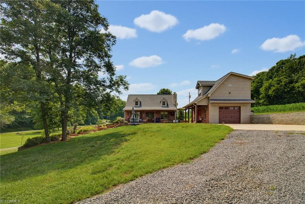 Stick/Site Built at 5741 Winding Creek Lane, East Bend NC 27018, photo 2 of 50