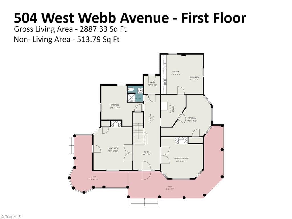 Stick/Site Built at 504 W Webb Avenue, Burlington NC 27217, Burlington, photo 16 of 28