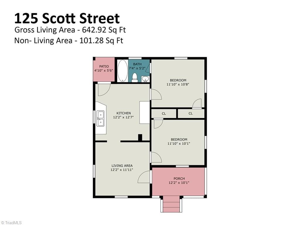 Stick/Site Built at 125 Scott Street, Reidsville NC 27320, Reidsville, photo 39 of 64