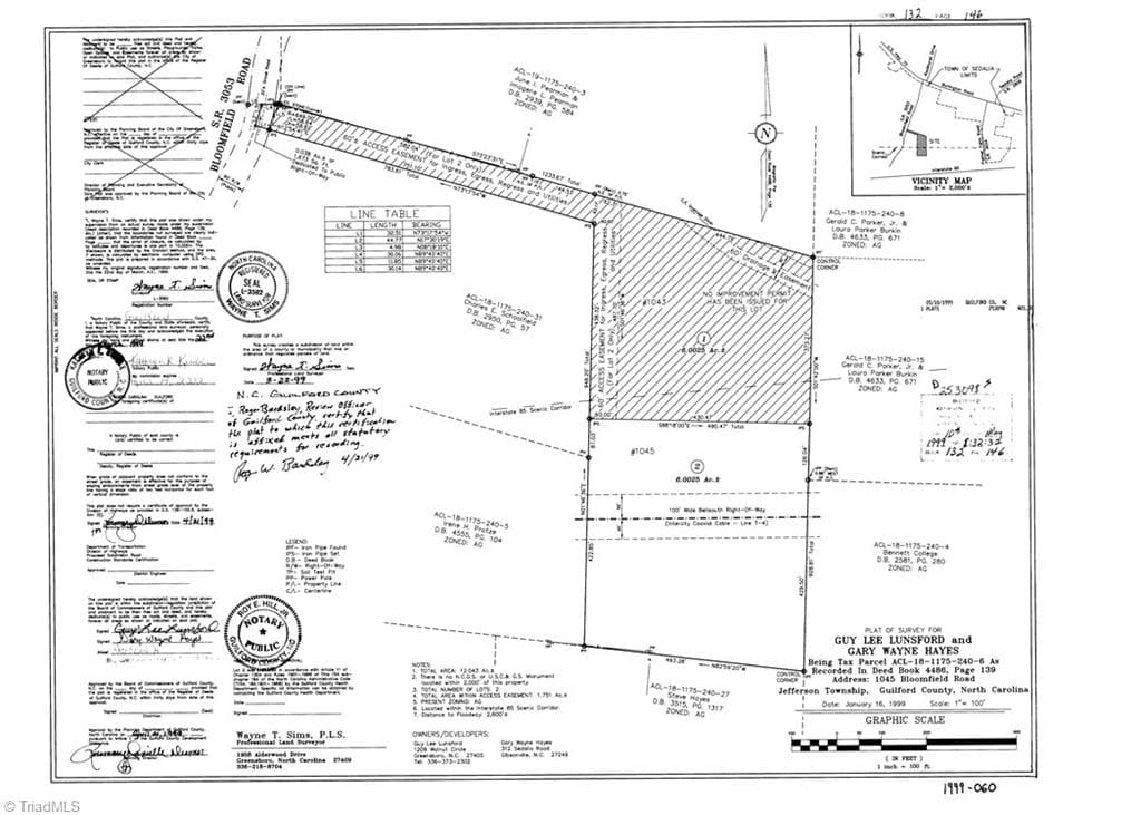 Remarks at 1043 Bloomfield Road, Gibsonville NC 27249, photo 3 of 3
