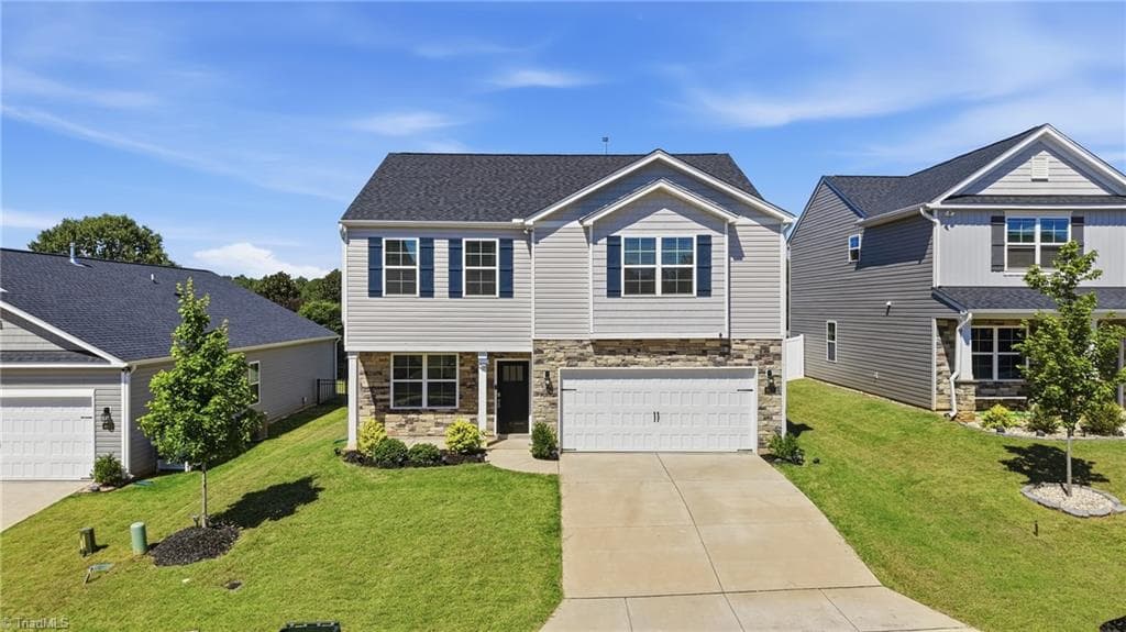 Stick/Site Built at 4611 Reedy Creek Farm Circle, Greensboro NC 27405, photo 37 of 39