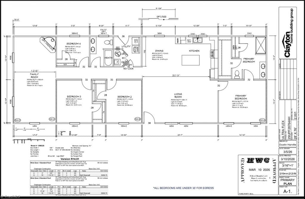 Manufactured Home at 327 Macy Mae Way, Reidsville NC 27320, photo 25 of 49
