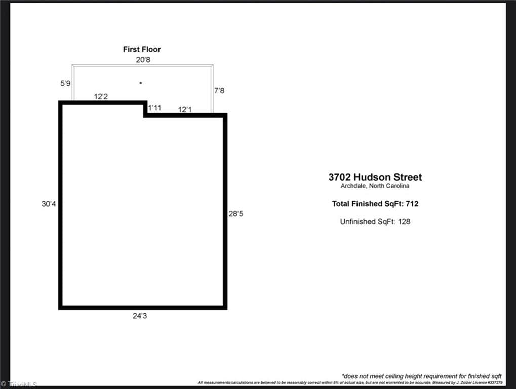 Stick/Site Built at 3702 Hudson Street, Archdale NC 27263, photo 7 of 7