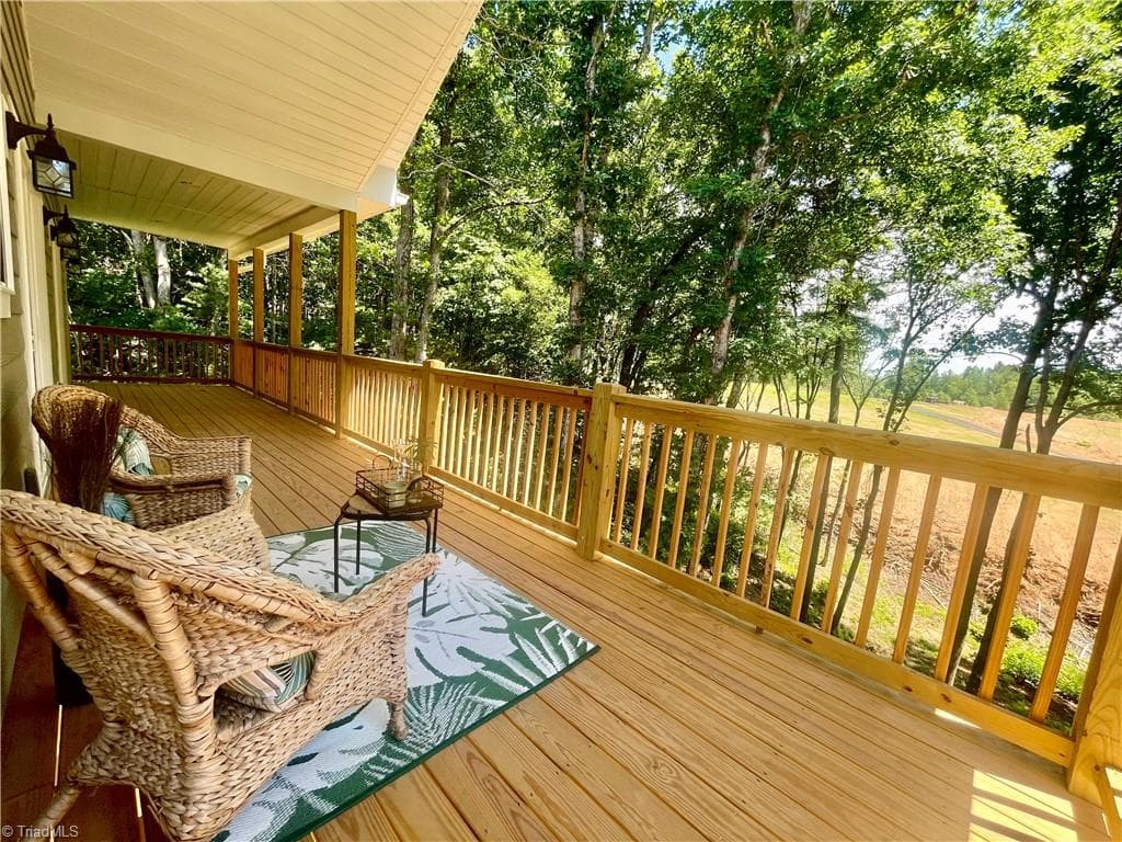 Back deck 8ft x 40ft-Main - 177 Linda Carol Avenue, Wilkesboro NC 28697, Wilkesboro