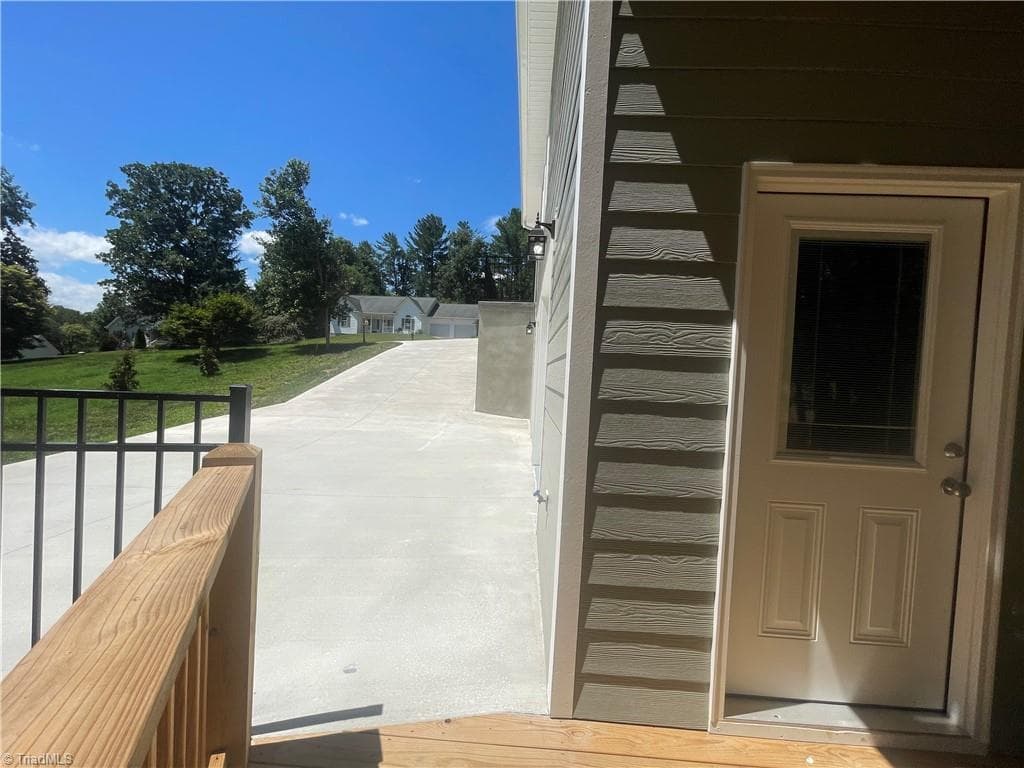 Back door-garage - 177 Linda Carol Avenue, Wilkesboro NC 28697, Wilkesboro