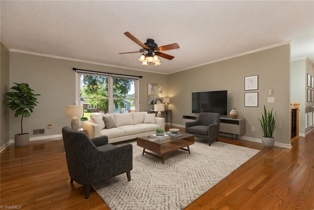 Virtual Staging - 1524 Holly Circle, Wilkesboro NC 28697, Wilkesboro