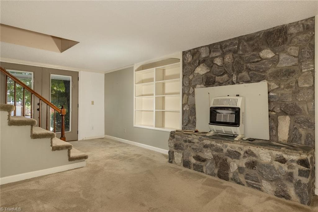 Lower Level Family Room - 1524 Holly Circle, Wilkesboro NC 28697, Wilkesboro