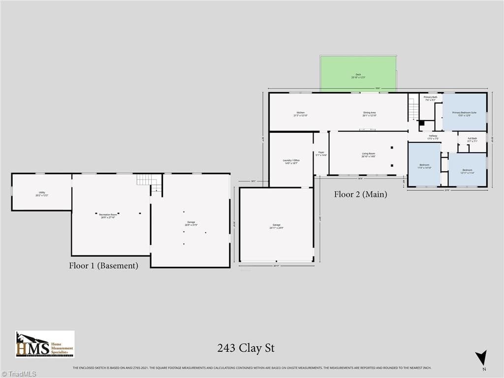 Stick/Site Built at 243 Clay Street, Linwood NC 27299, photo 39 of 39