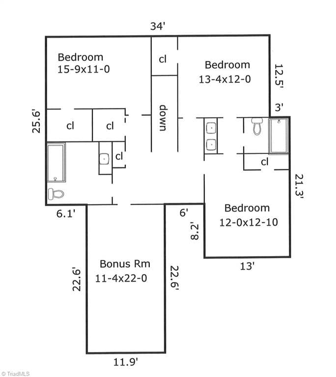 Stick/Site Built at 6379 Gumwood Road, Oak Ridge NC 27310, photo 3 of 25