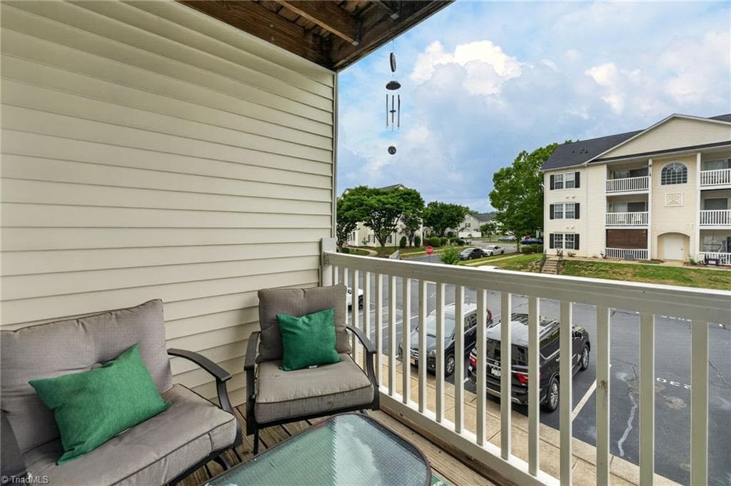 Kick your feet up and relax on your private balcony - 2206 McConnell Drive, Kernersville NC 27284, Kernersville