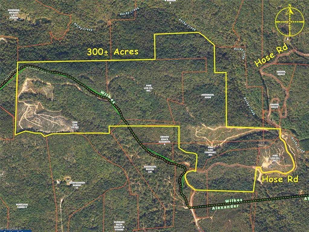 Unimproved Land at TBD Hose Road, Moravian Falls NC 28654, photo 2 of 20