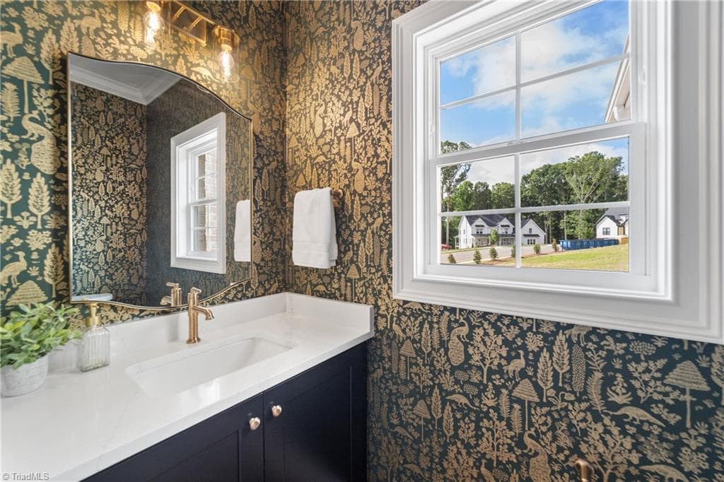 Main Level: Guest Bath - 8906 Maltese Court, Lewisville NC 27023, Lewisville