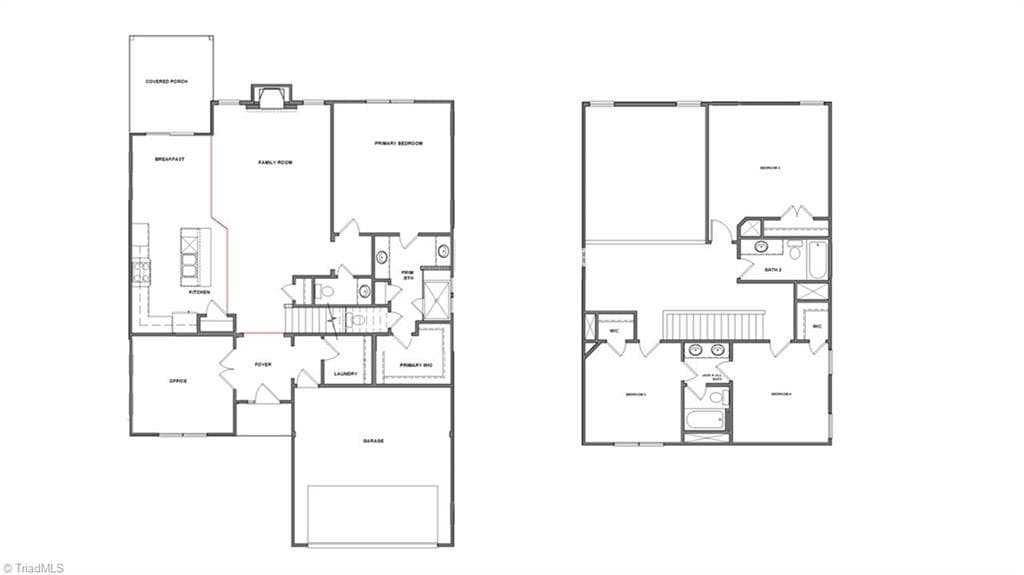 Stick/Site Built at 2045 Abbotts Vista Drive, Kernersville NC 27284, photo 2 of 6