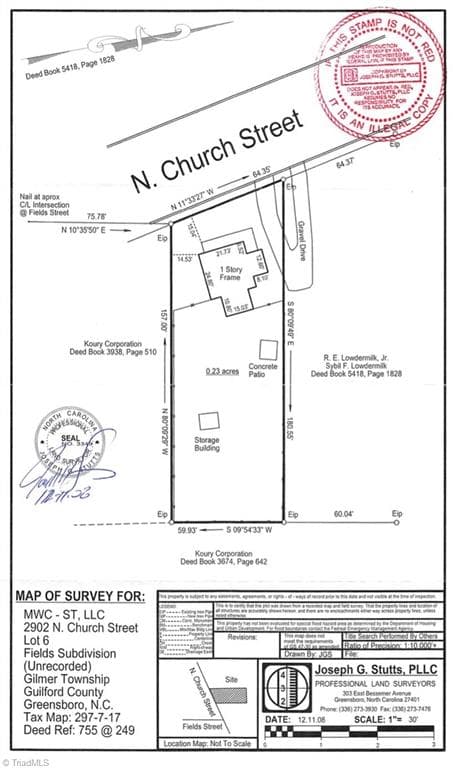 Investment at 2902 & 2904 Church Street, Greensboro NC 27405, Greensboro, photo 5 of 6