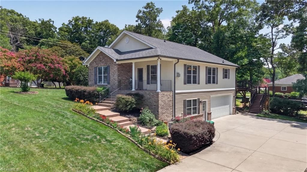 Stick/Site Built at 1411 Emerywood Drive, High Point NC 27262, photo 2 of 45