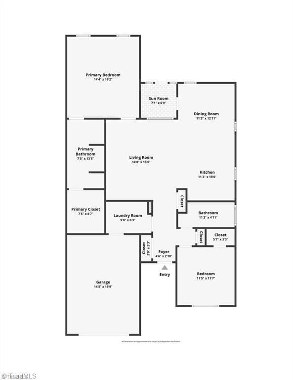 Stick/Site Built at 2222 St James Drive, Reidsville NC 27320, photo 24 of 24