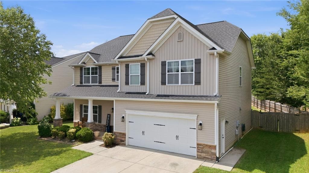 Stick/Site Built at 218 Penry Lane, Clemmons NC 27012, photo 2 of 45