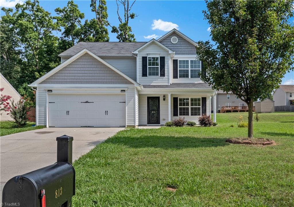 Stick/Site Built at 813 Leach Avenue, Thomasville NC 27360, photo 36 of 36
