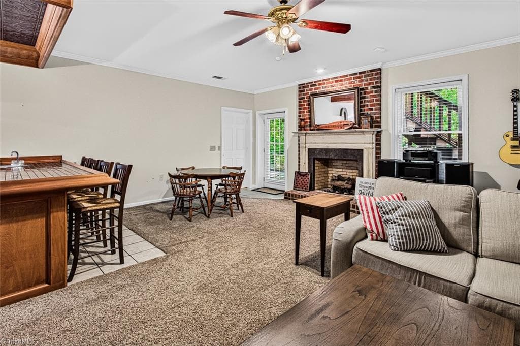 Basement Rec Room - 827 Anns Court, Asheboro NC 27205, Asheboro