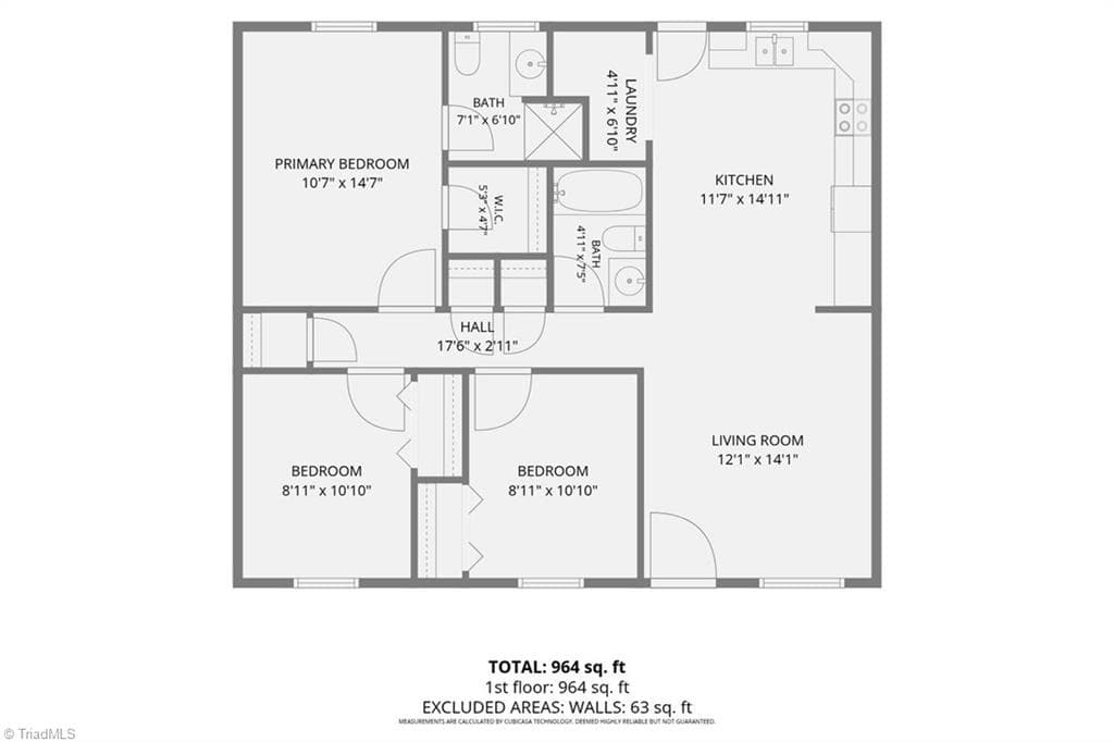 Stick/Site Built at 2204 Gable Way, High Point NC 27262, photo 19 of 19