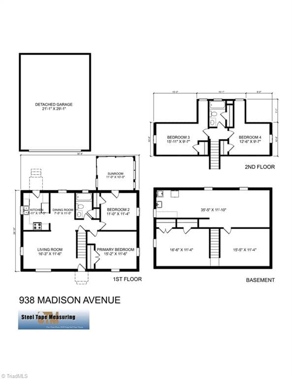 Stick/Site Built at 938 Madison Avenue, Winston-Salem NC 27103, Winston-Salem, photo 28 of 28