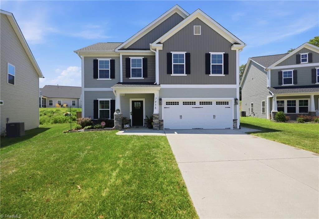 Stick/Site Built at 7458 Buckview Court, Kernersville NC 27284, photo 2 of 38