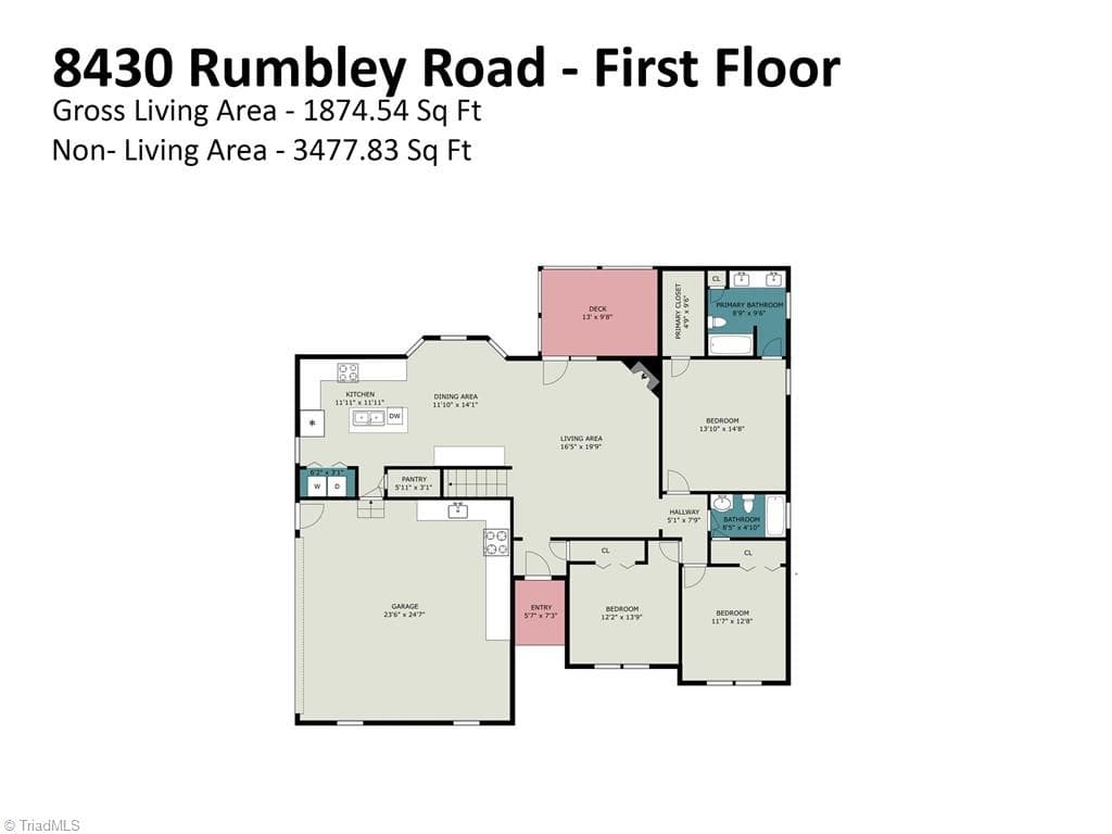 Stick/Site Built at 8430 Rumbley Road, Summerfield NC 27358, photo 42 of 44