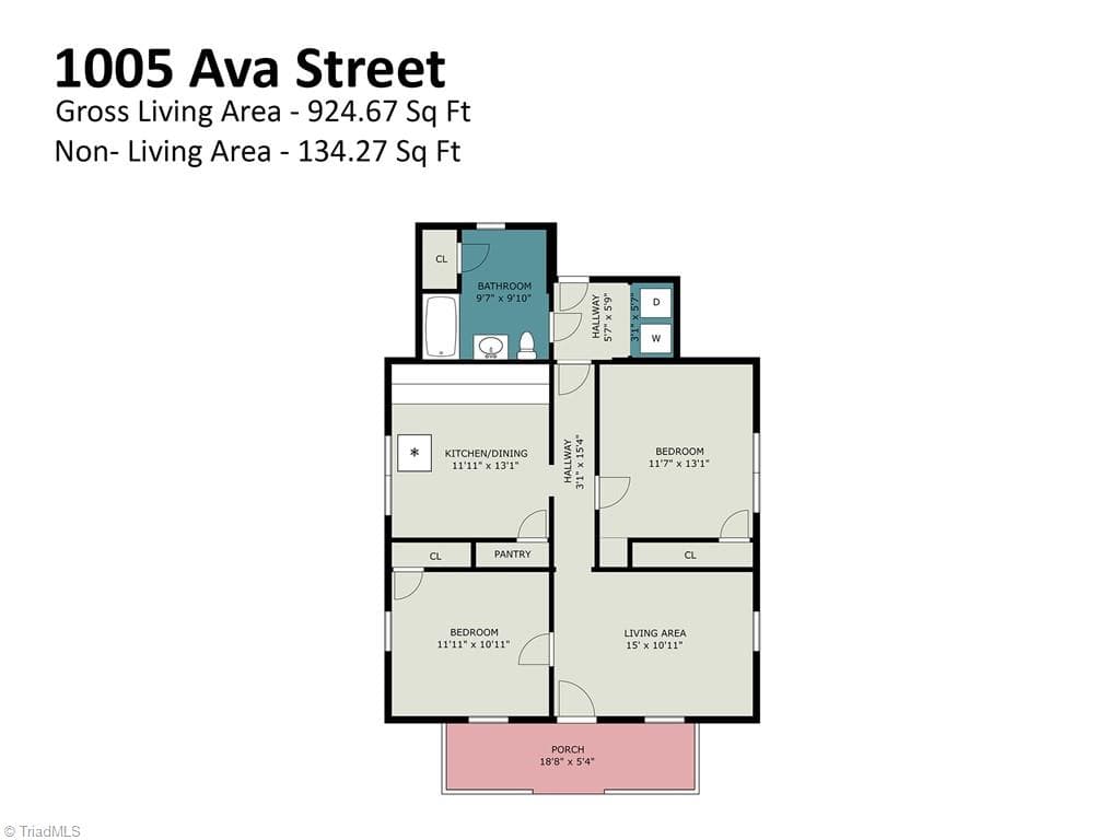 Stick/Site Built at 1005 Ava Street, Burlington NC 27215, Burlington, photo 12 of 12