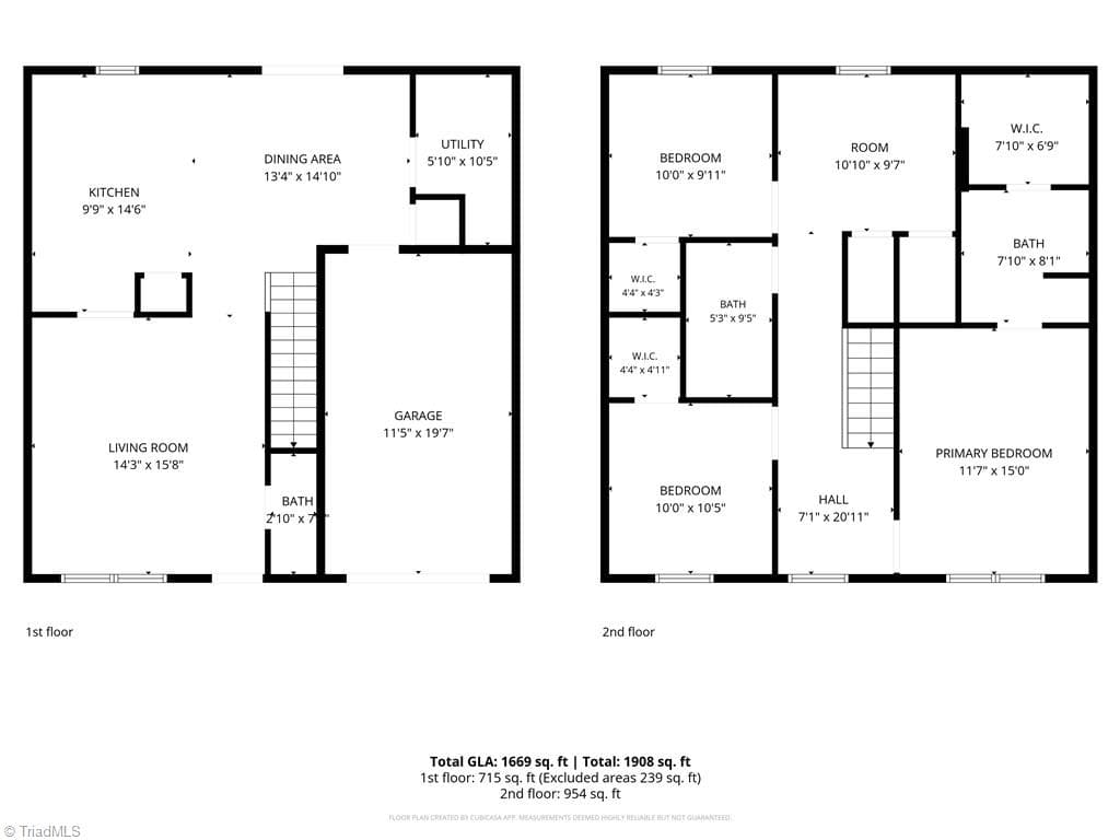 Stick/Site Built at 744 Oak Bend Drive, Asheboro NC 27203, photo 3 of 15