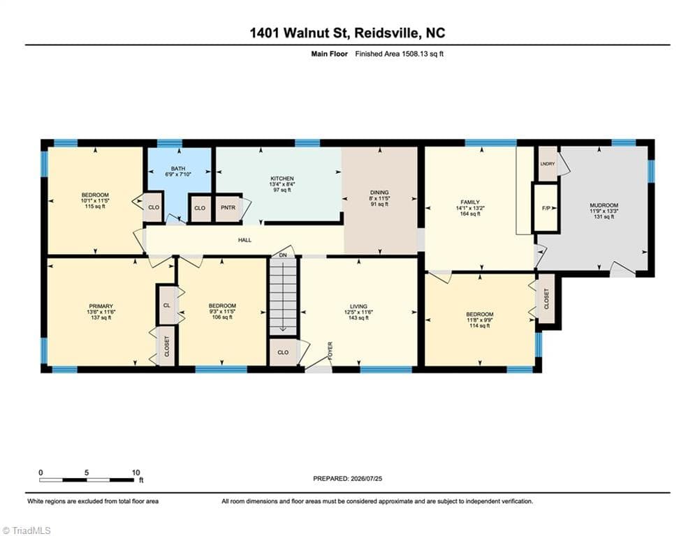 Stick/Site Built at 1401 Walnut Street, Reidsville NC 27320, photo 28 of 29