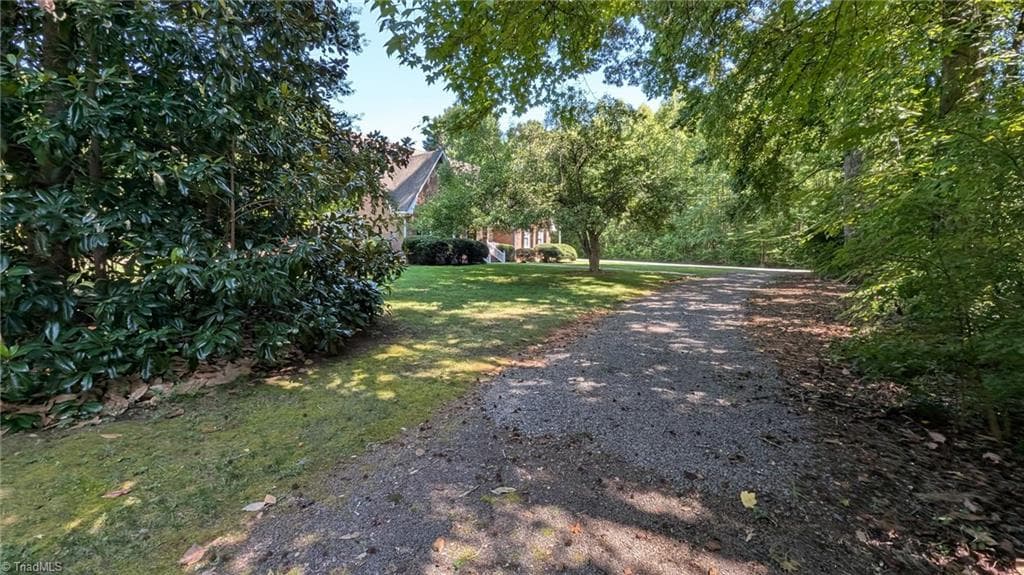 Circle drive in front of home. - 222 Shallowbrook Drive, Advance NC 27006, Advance
