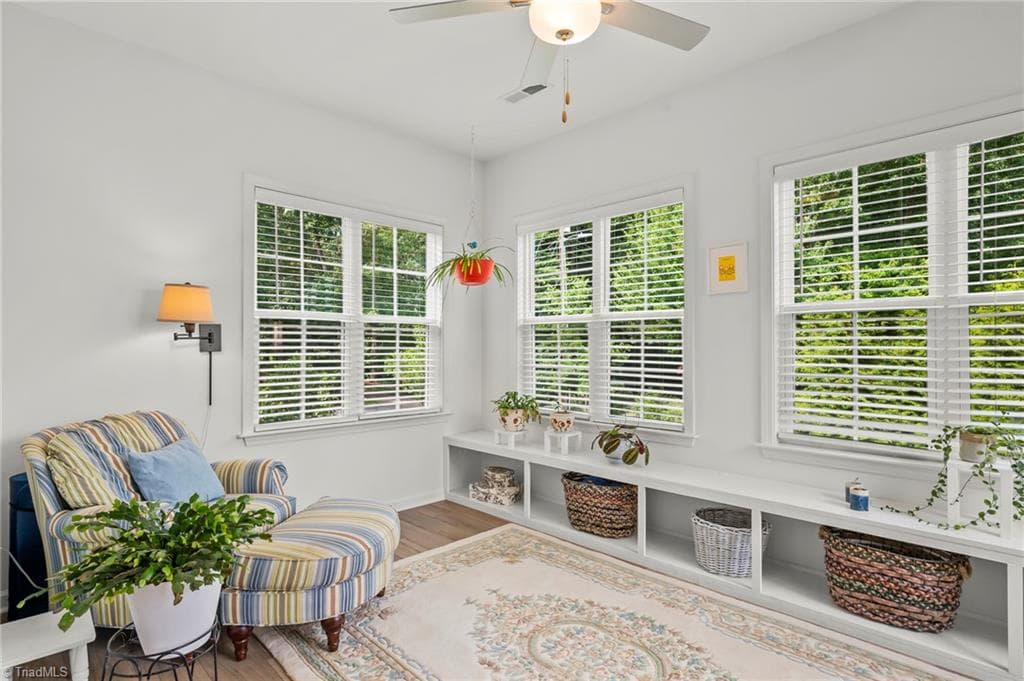 Sunroom with built-in - 171 Brayden Drive, Advance NC 27006, Advance