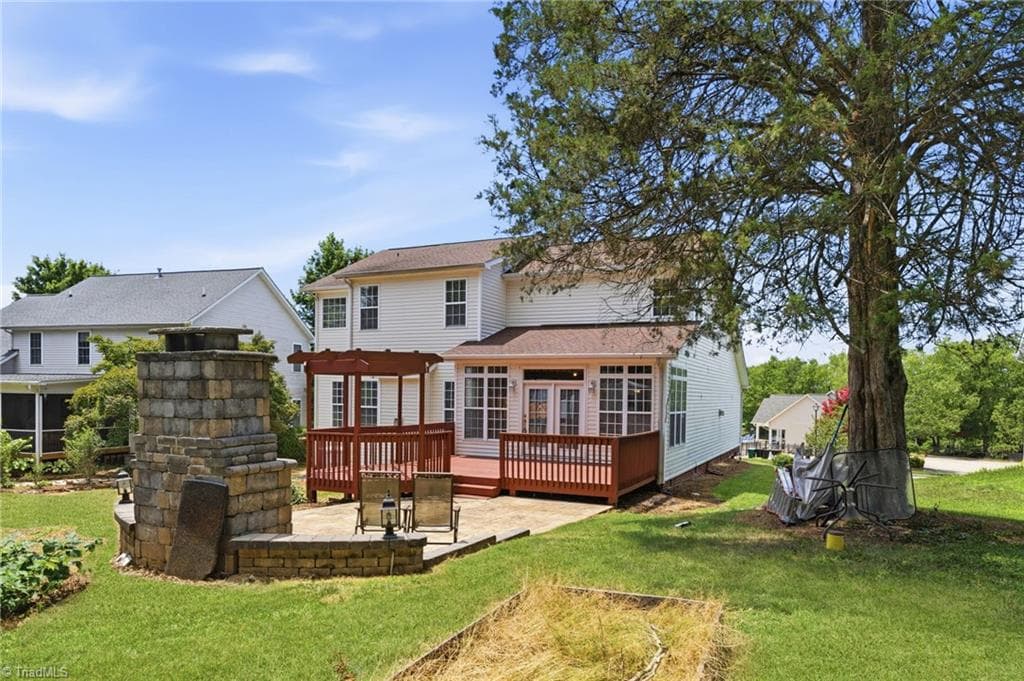 Stick/Site Built at 4380 Peaceford Glen Drive, High Point NC 27265, photo 40 of 50