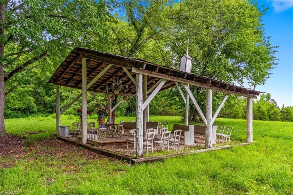 The hay shed for the pasture or a rustic nuptial loacation. Even a family reunion cookout spot for everyone to enjoy. - 6352 Turnpike Road, High Point NC 27263, High Point