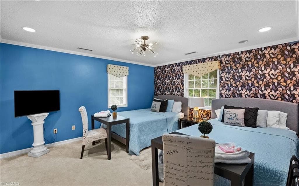 The 3rd bedroom is large enough for any size sleeping arrangement of furniture. - 6352 Turnpike Road, High Point NC 27263, High Point