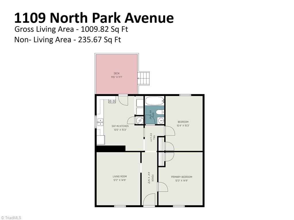 Stick/Site Built at 1109 N Park Avenue, Burlington NC 27217, Burlington, photo 12 of 12