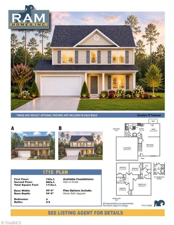 Stick/Site Built at 2015 Peggy Joe Way, Greensboro NC 27405, photo 2 of 2