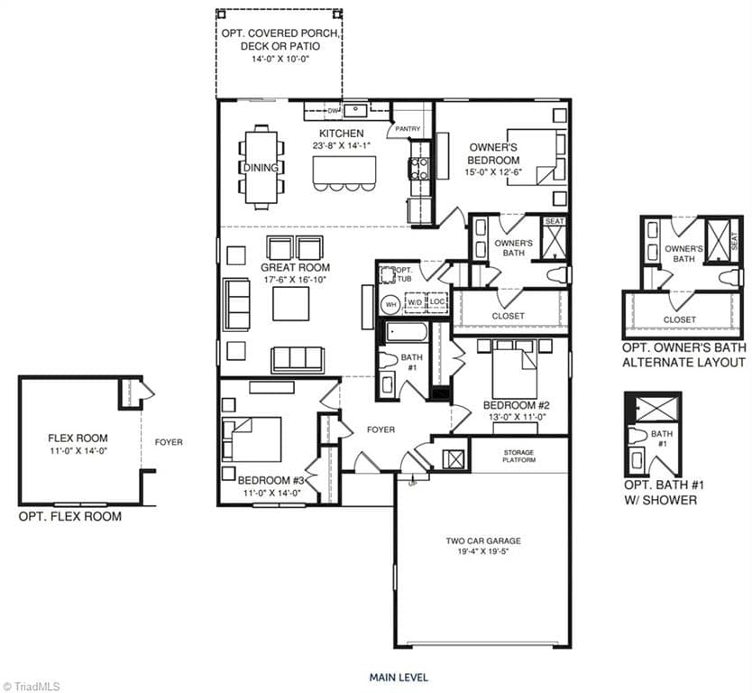 Stick/Site Built at 337 Linwood Estates Drive, Lexington NC 27292, photo 17 of 25