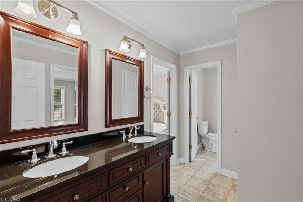 Jack and Jill Bathroom - 592 Carson Ridge Drive, Oak Ridge NC 27310, Oak Ridge