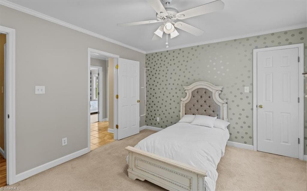 Bedroom 3 - 592 Carson Ridge Drive, Oak Ridge NC 27310, Oak Ridge