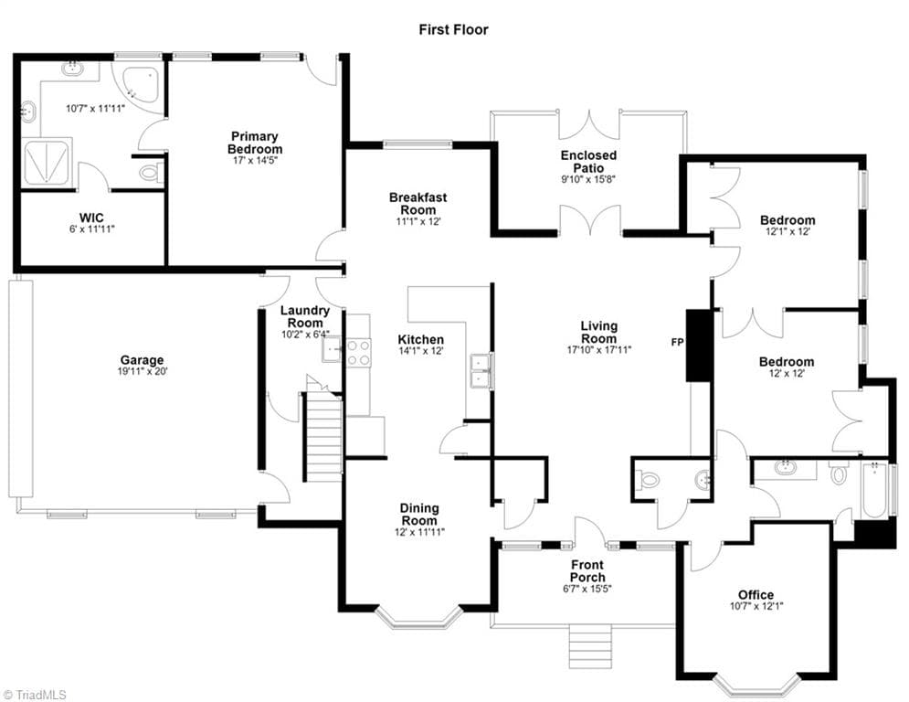 Stick/Site Built at 1239 Blackberry Ridge Road, High Point NC 27265, photo 49 of 50