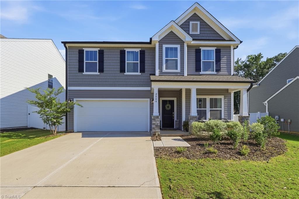 Stick/Site Built at 2404 Dukes Hollow Court, High Point NC 27265, photo 32 of 38