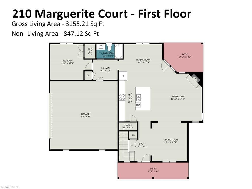 Stick/Site Built at 210 Marguerite Court, Reidsville NC 27320, Reidsville, photo 61 of 64
