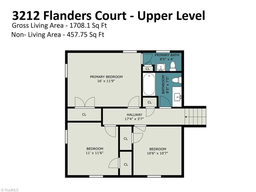 Stick/Site Built at 3212 Flanders Court, High Point NC 27265, photo 41 of 42