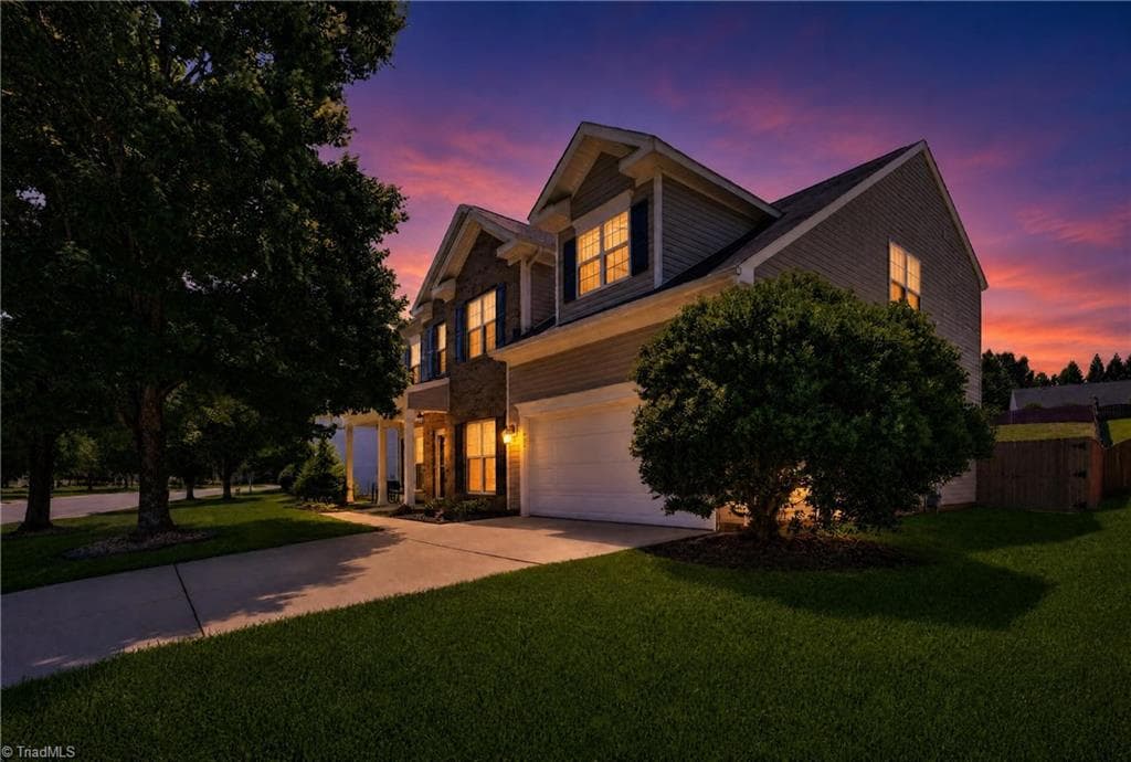 Stick/Site Built at 4045 Fountain Grove Drive, High Point NC 27265, photo 21 of 49