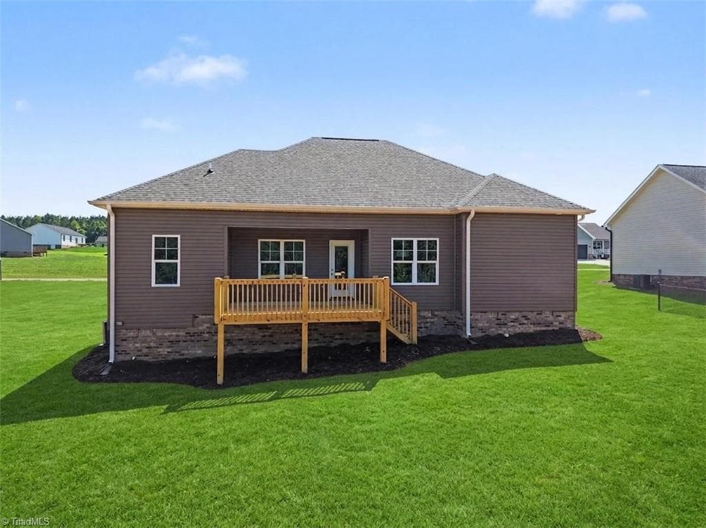 Stick/Site Built at 132 Knight Farm Road, Stokesdale NC 27357, photo 2 of 45