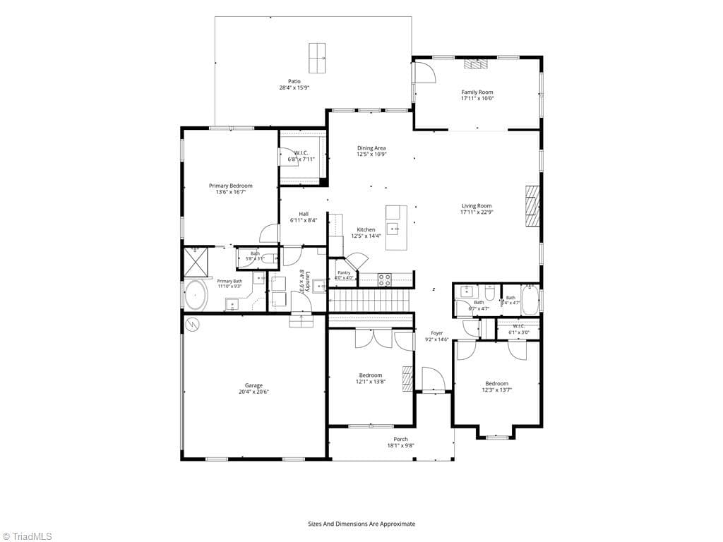 Stick/Site Built at 104 Tyler Court, Advance NC 27006, Advance, photo 40 of 47